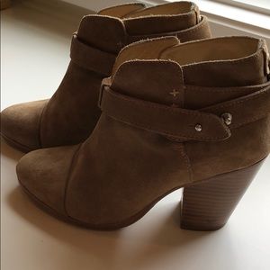 Rag & Bone suede ankle booties